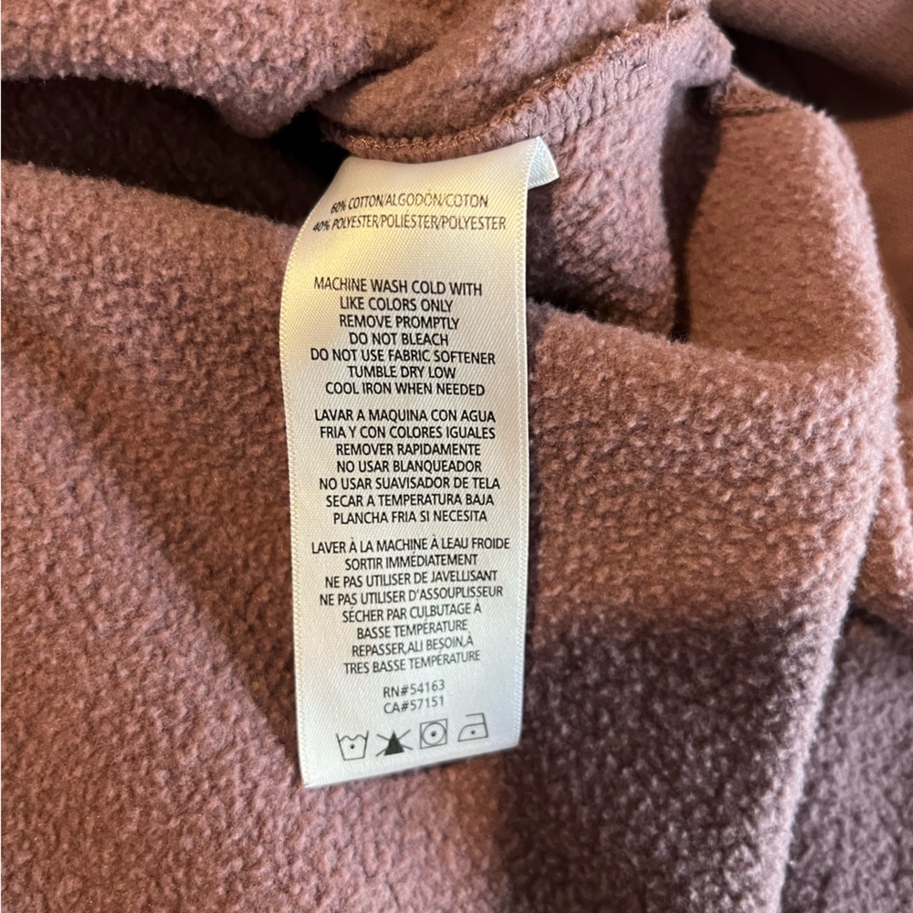 Calvin Klein Mauve women’s cowl neck sweatshirt - Picture 8 of 10